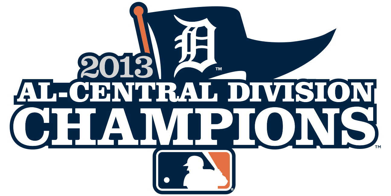 Detroit Tigers 2013 Champion Logo DIY iron on transfer (heat transfer)